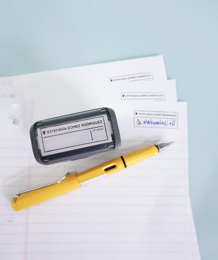 Sello para papel | diseña tu misma