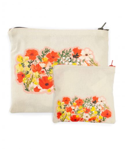 Set de necesers x2 | Peonias