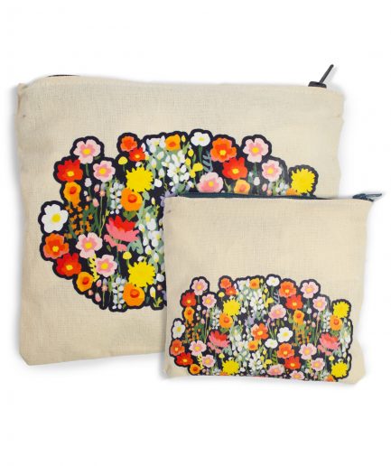 Set de necesers x2 | Flores del bosque