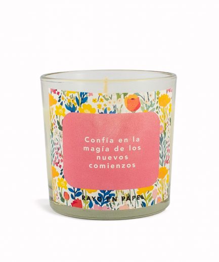 Vela de vidrio | Vainilla