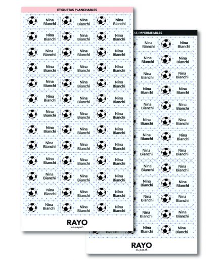 Etiquetas para Primaria | Rectangulares M | Etiquetas impermeables + planchables | diseña tu misma